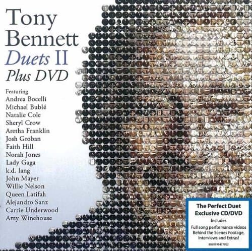 Tony Bennett Duets II Plus DVD LIMITED EDITION 2 Pack CD and DVD