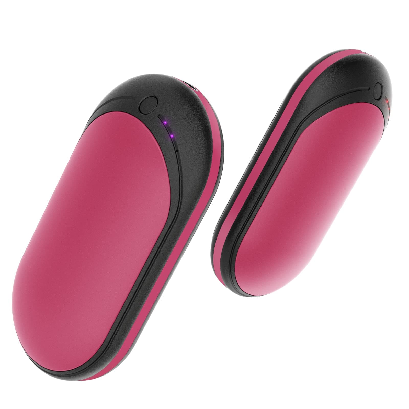 OCOOPA Hand Warmer Rechargeable, Single/Double Side Heating, 5 Levels up to 10hrs Heat, 5200mAh Electric Portable Pocket Heater, Heat Therapy Great for Outdoors, Warm Gifts, 118D