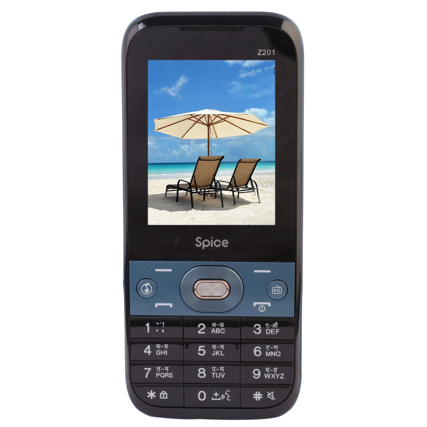 SPICE Z 201 0.3MP Camera 2.4-inch Display 1500mAh Battery Mobile Phone