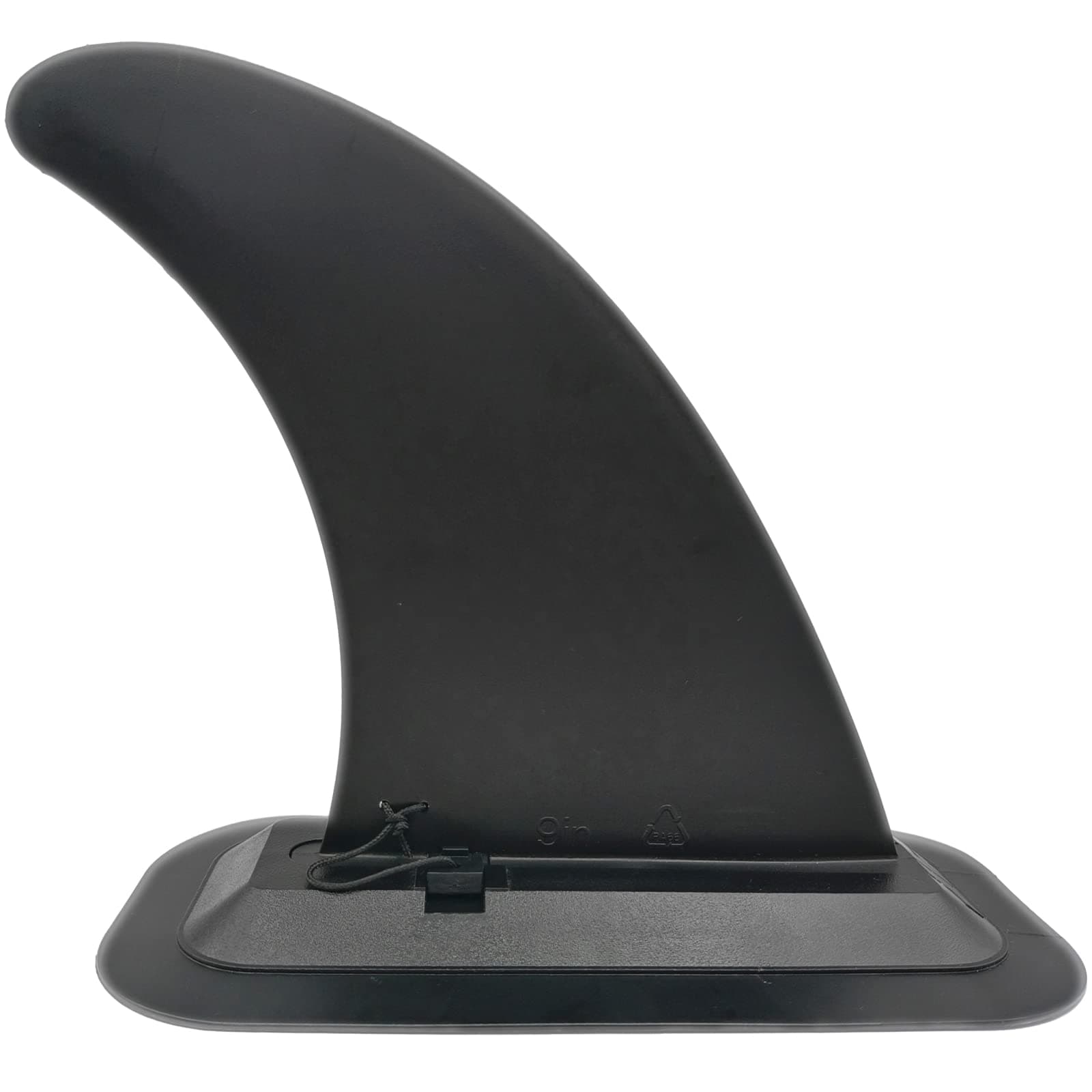 Paddle Board Fin 9" Paddleboard Fin Repalcement Universal, No-Tool Installation, Durable Single Center Fin for Most Inflatable SUPs, Surfboard, Stand-up Paddle Board, Longboard...