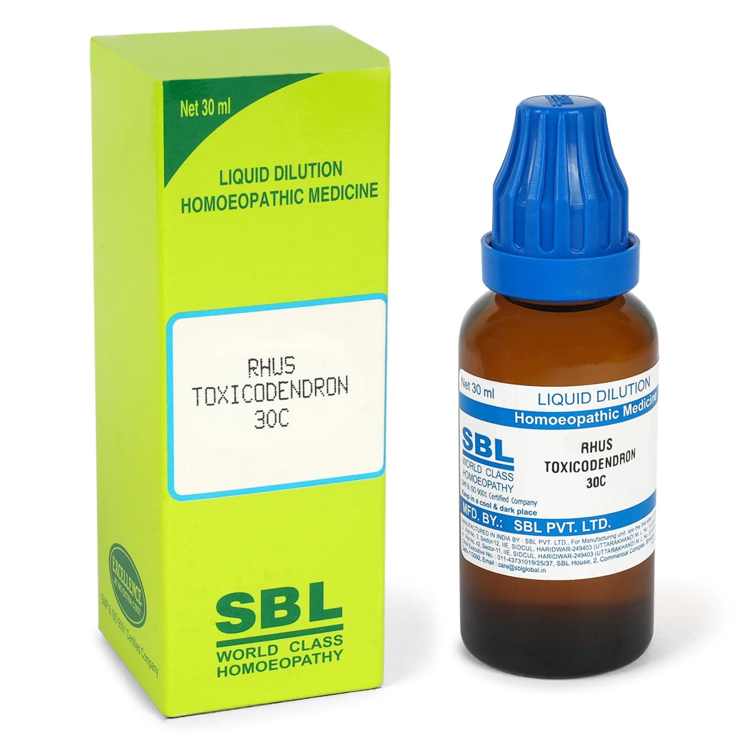 Rhus Toxicodendron 30C - 30ml || Homeopathic Dilution