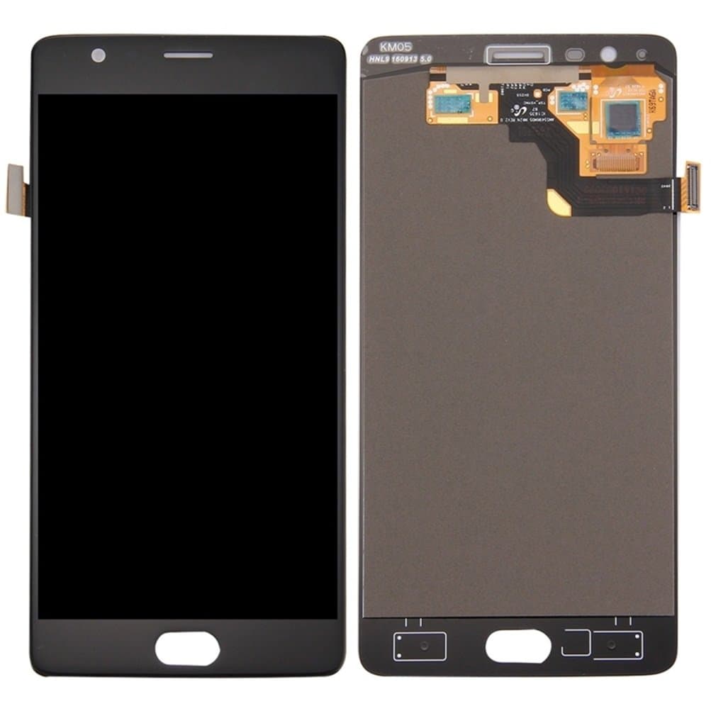 iPartsBuy for OnePlus 3T Replacement LCD Screen + Digitizer Full Assembly for OnePlus 3T (Black)