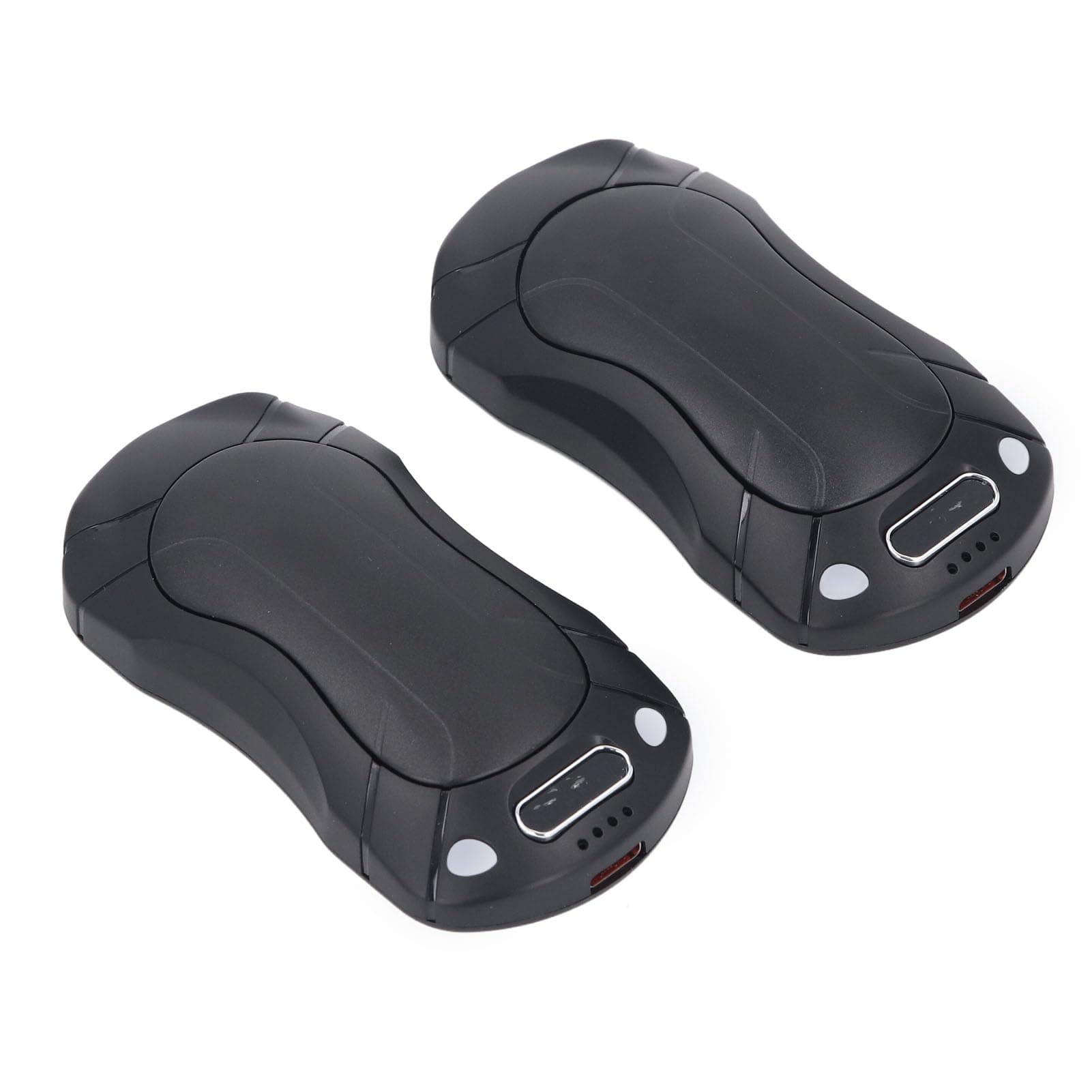 Magnetic Rechargeable Hand Warmers 2 Pack, 3 Level Temperature Control Portable Pocket Heater, 2500mAh Split Electric Handwarmers, for Camping,Golf,Travel