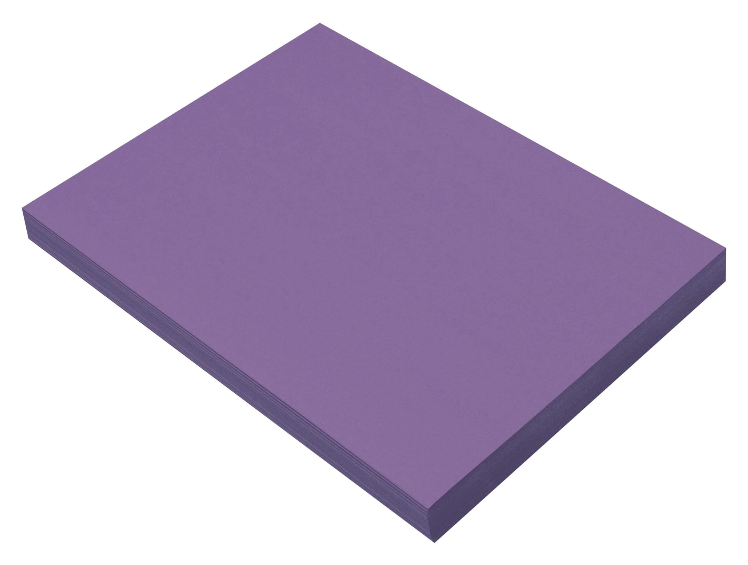Prang Medium Weight Construction Paper, 9 x 12 Inches, Violet, Pack of 100