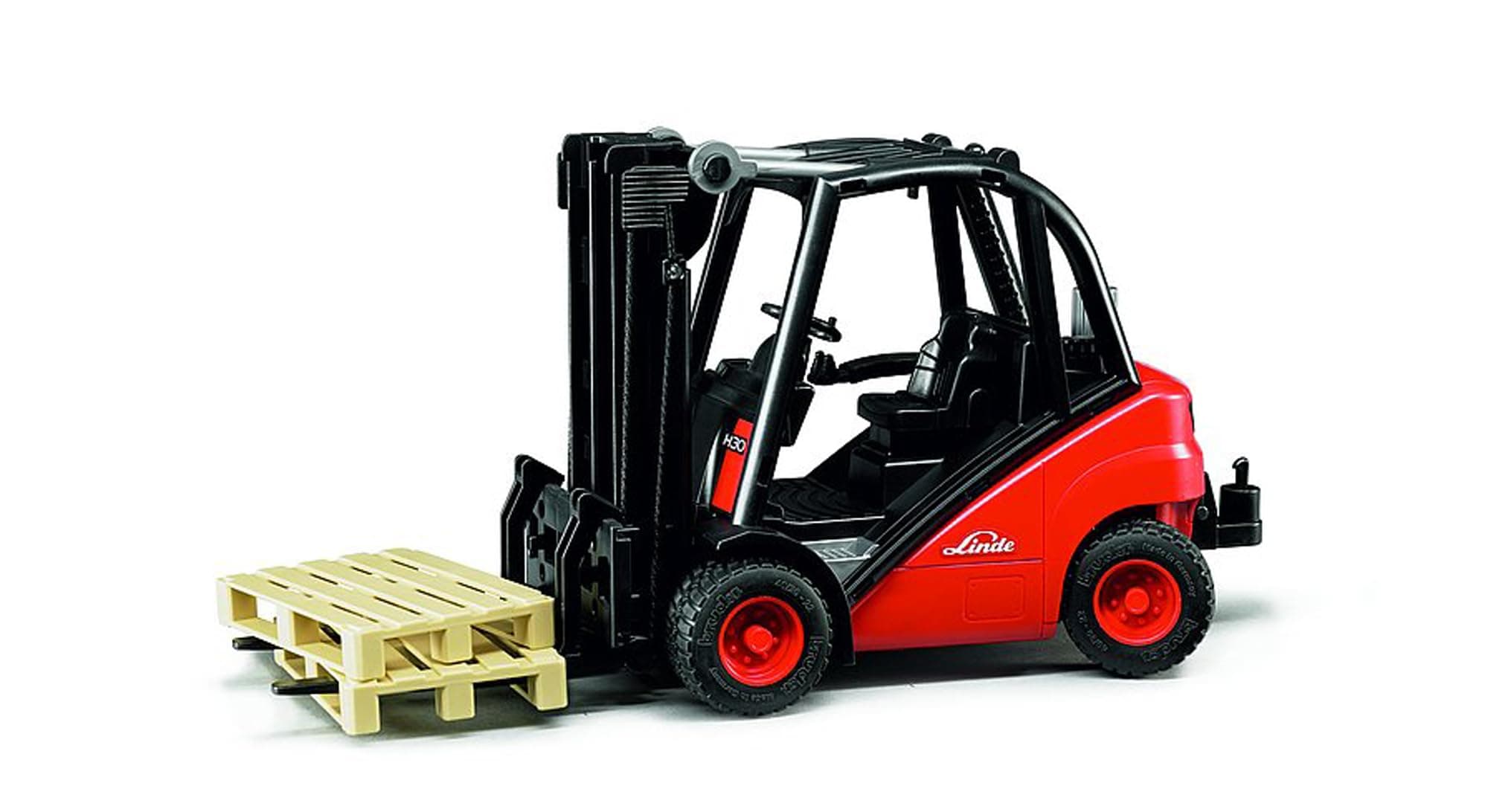 Linde Fork Lift H30D With 2 Pallets