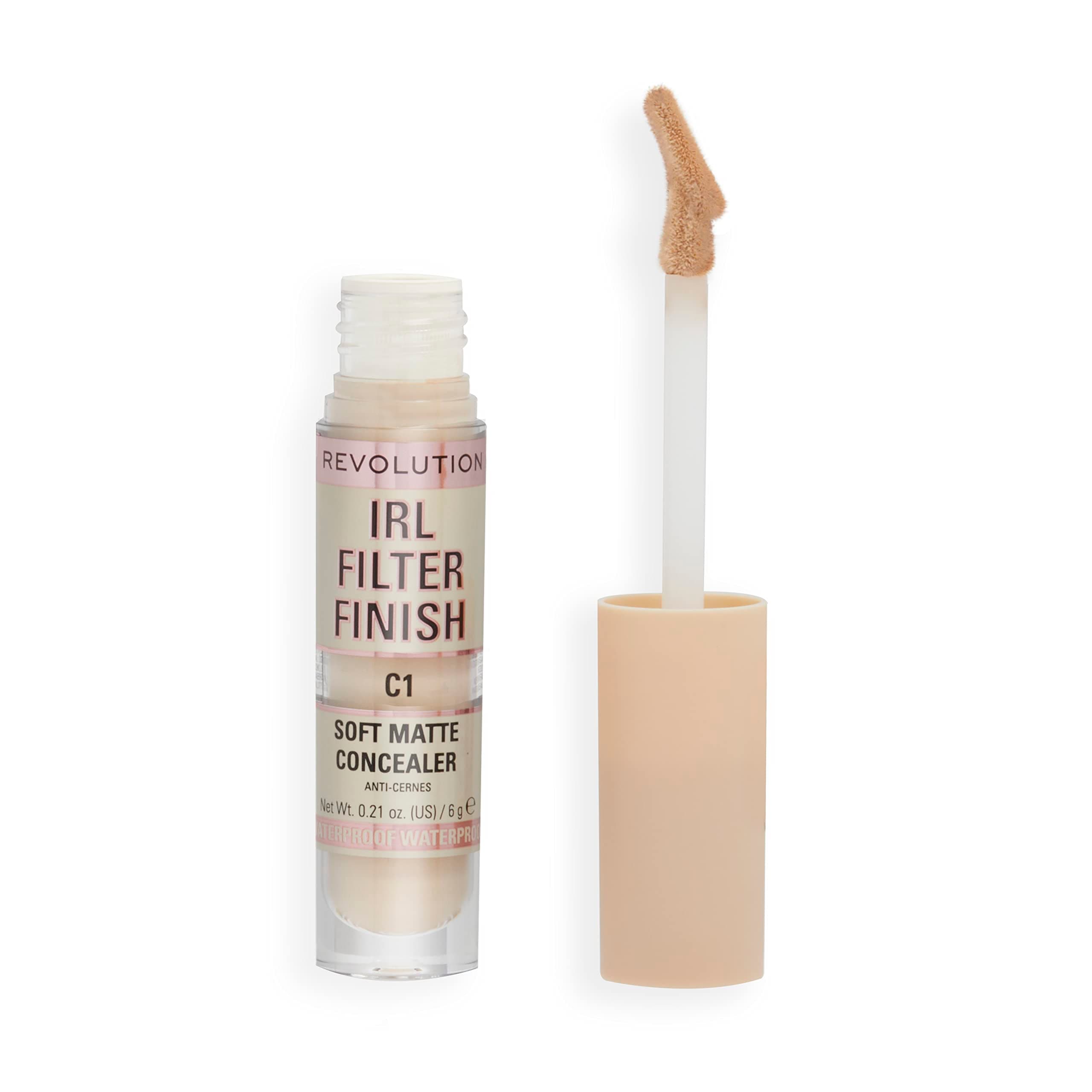 Revolution Beauty London Makeup IRL Filter Finish, Concealer C1