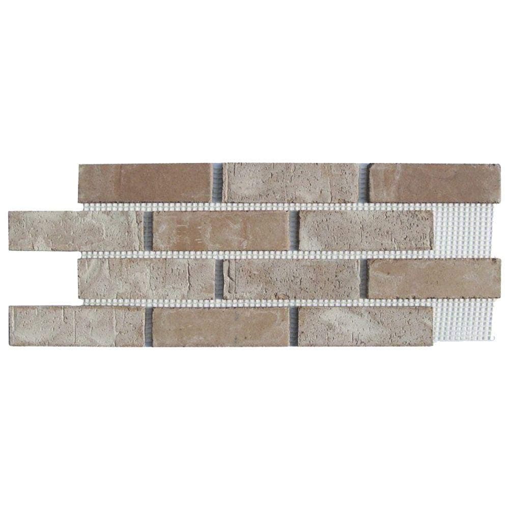 Brickwebb Thin Brick Sheets - Flats (Box of 5 Sheets) - Little Cottonwood