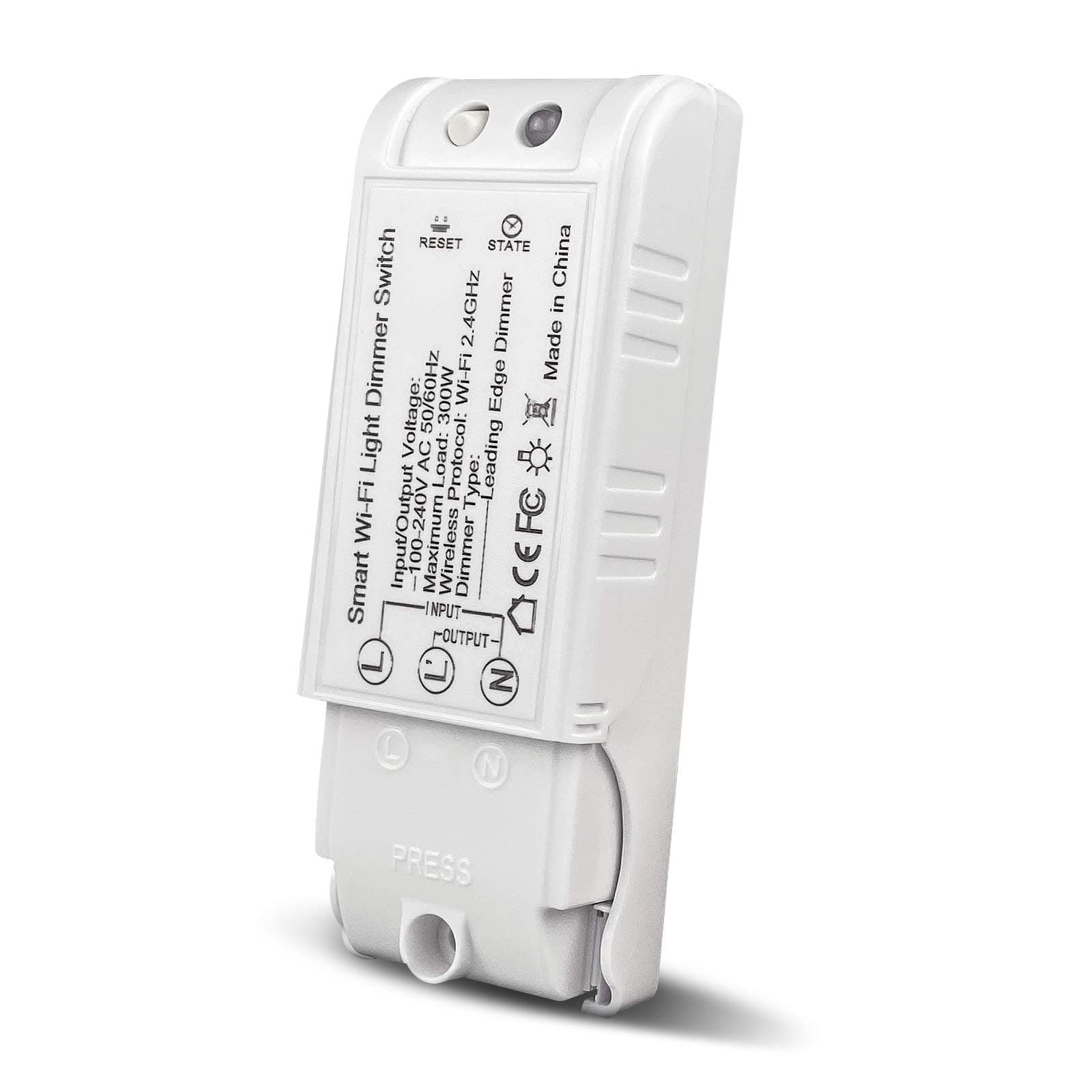 WiFi Dimmer Switch, Dimmer Switch Module DIY Wireless Module WiFi Light Switch Timmer Compatible with Alexa/Google Home