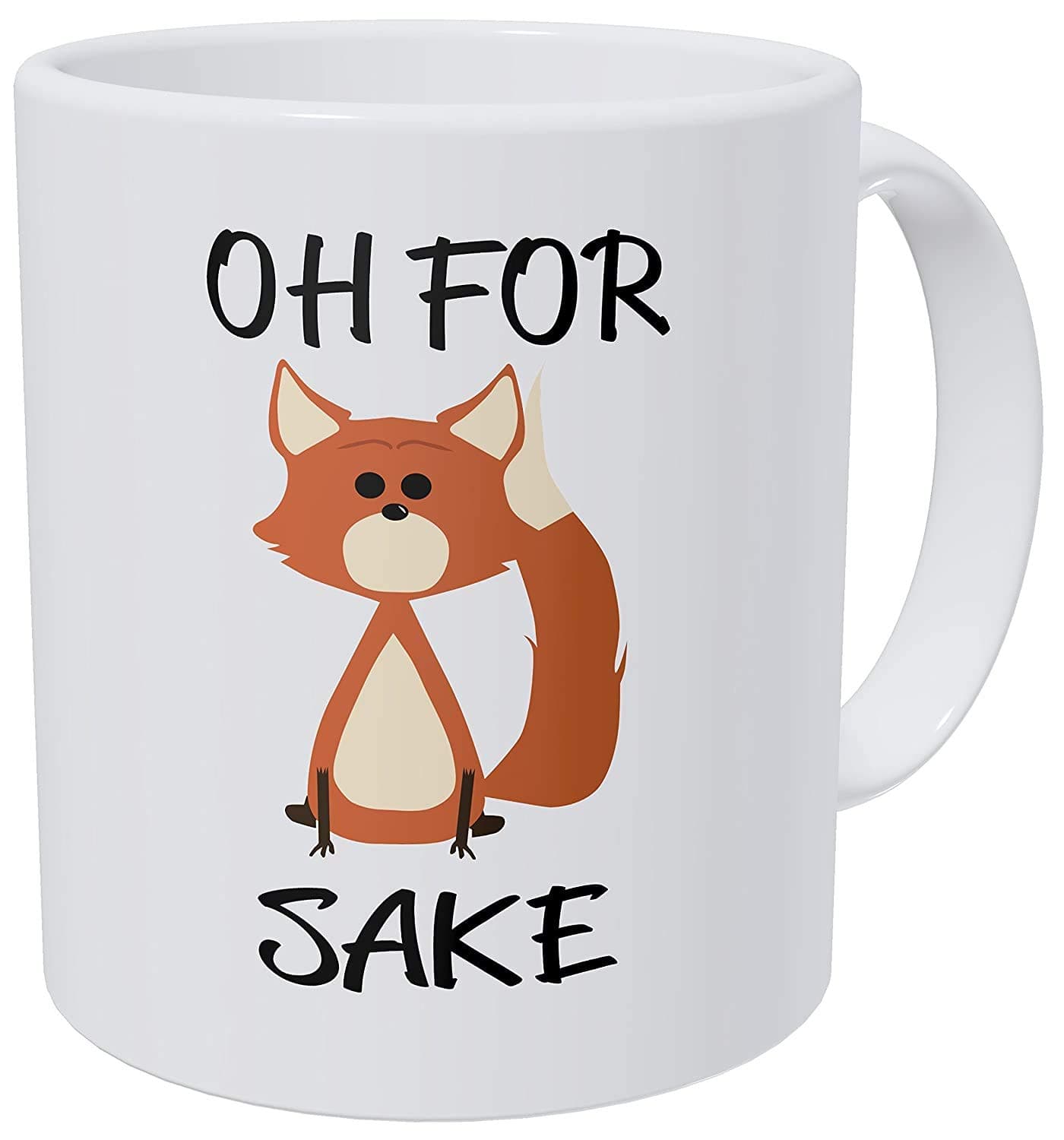 HL HLPPC Oh For Fox Sake 11 Ounces Ceramic Coffee Mug