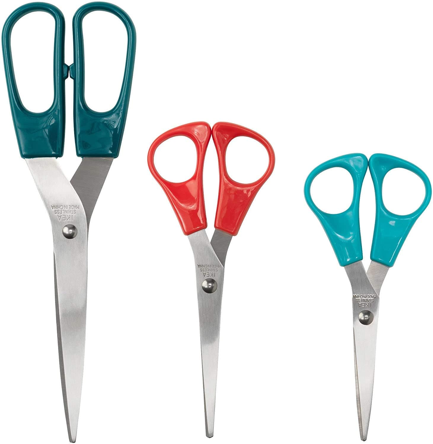 Trojka Scissors, Set of 3, Multicolor - Ikea