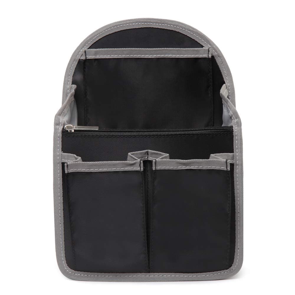 mini Backpack Insert Organizer, EXPLOMAX Rucksack Organizer Insert Nylon, Diaper Backpack Organizer Gadget Organization