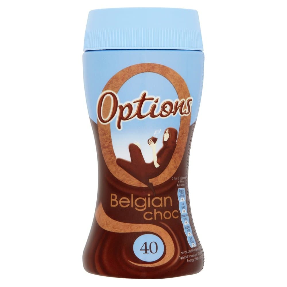 Options Instant Belgium Chocolate, 220g