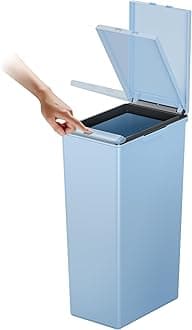 Morandi Touch Recycling Bin Titanium Blue 30 Litre