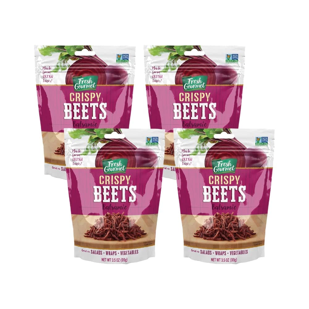 Crispy Balsamic Beets 3.5 Ounce (Pack of 4)