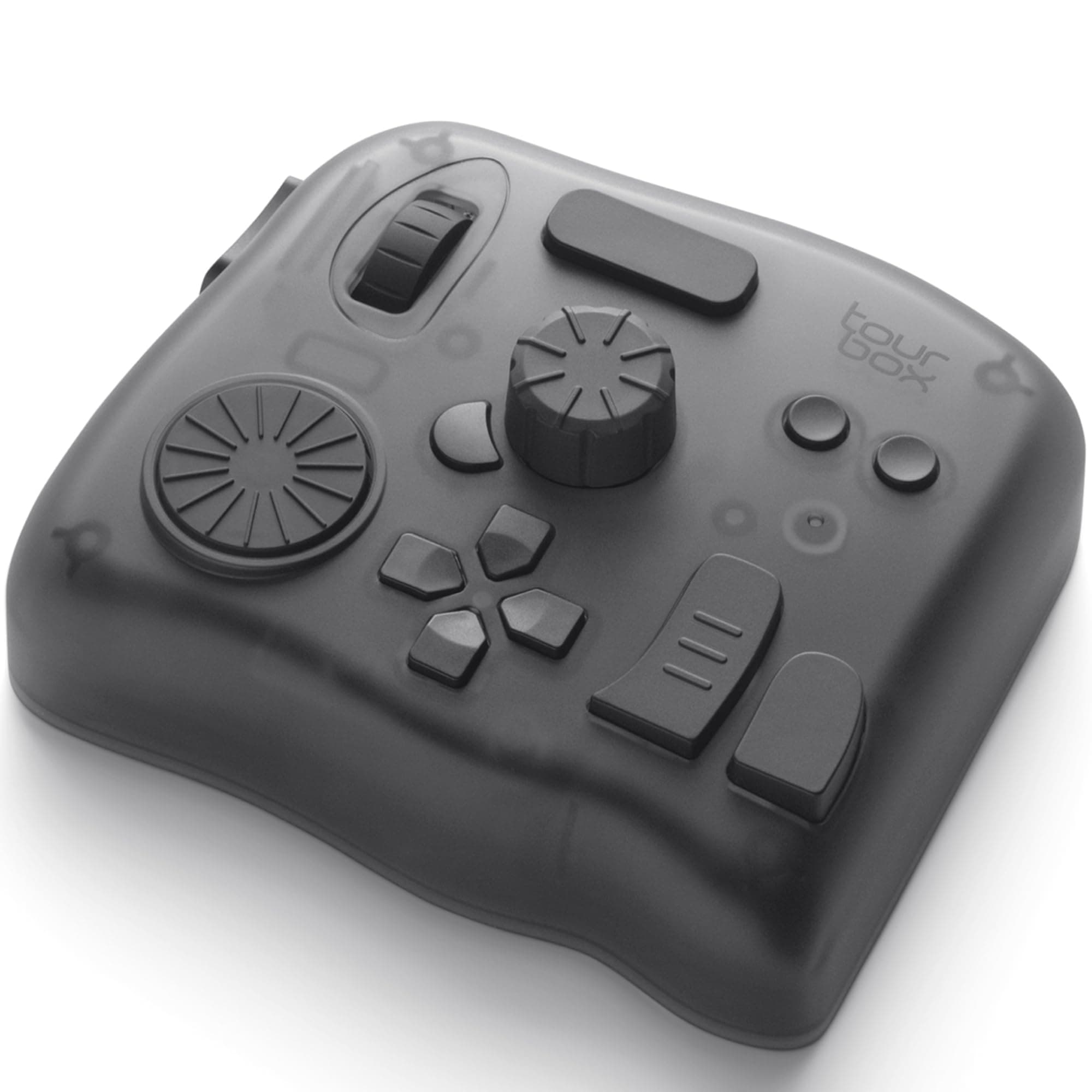 TourBox Elite, Bluetooth Video Editing Controller, Photo Editor Shortcut Keyboard, Haptic Touch, Connect to 2 PCs, Photoshop Lightroom Premiere Illustrator Davinci Resolve After Effects Final Cut Pro