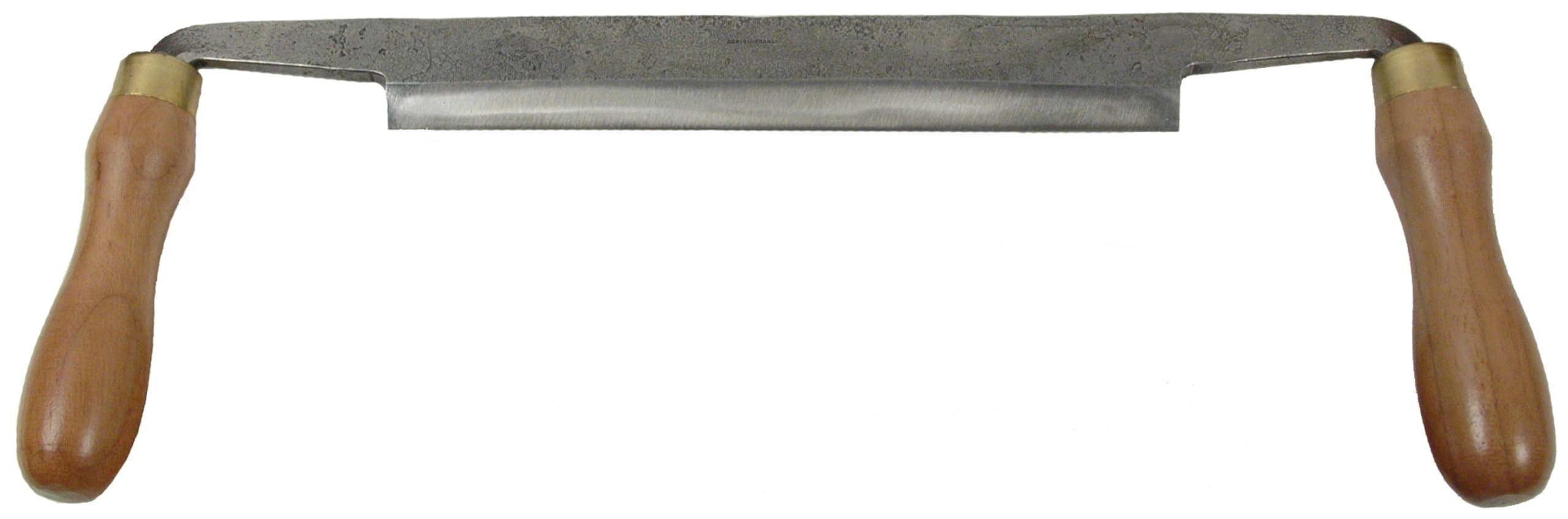 9 in. Drawknife with Straight Bevel Flat Blade