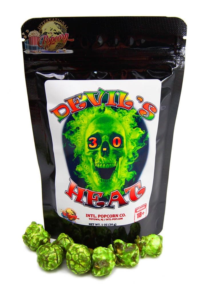 DEVIL'S HEAT 3.0 Challenge • Made with the Hottest Peppers on Earth! • New Lime Flavor • 4M Scoville! • Popcorn Challenge! • Spicy Food Challenge! Can You Finish the Bag?