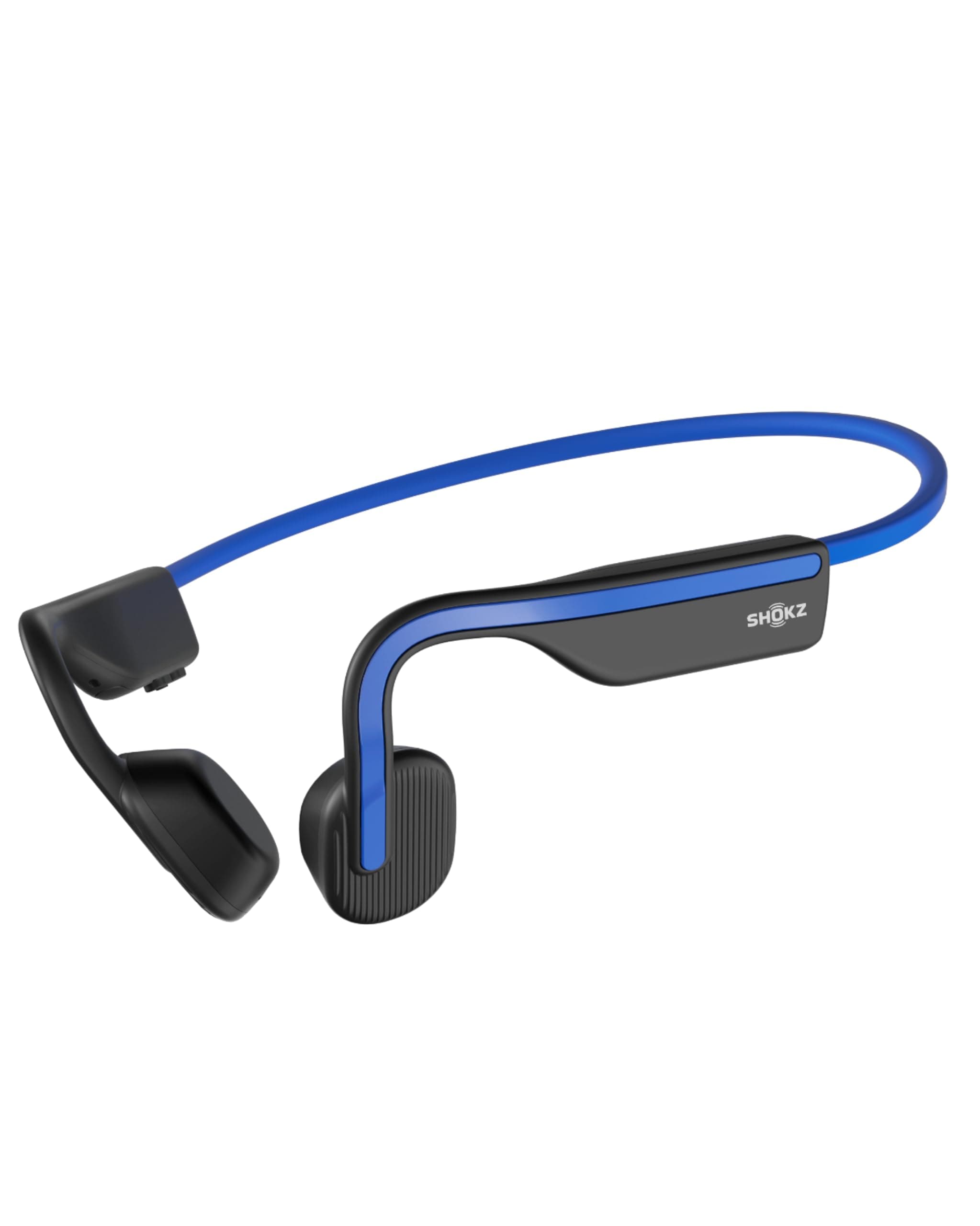 OpenMove Bone Conduction Headphones, Open-Ear Wireless Bluetooth 5.1 Headphones with Clear Sound, 6H Battery, Lightweight 29g, Sweatproof IP55, Hear Traffic & Surroundings, for Running(Blue)