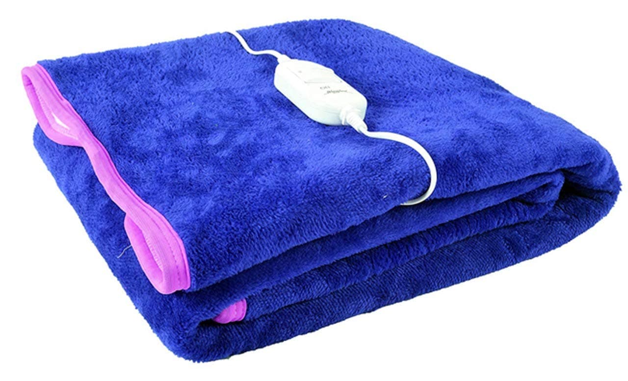 WarmlandSingle Bed Electric Bed Warmer - Blue