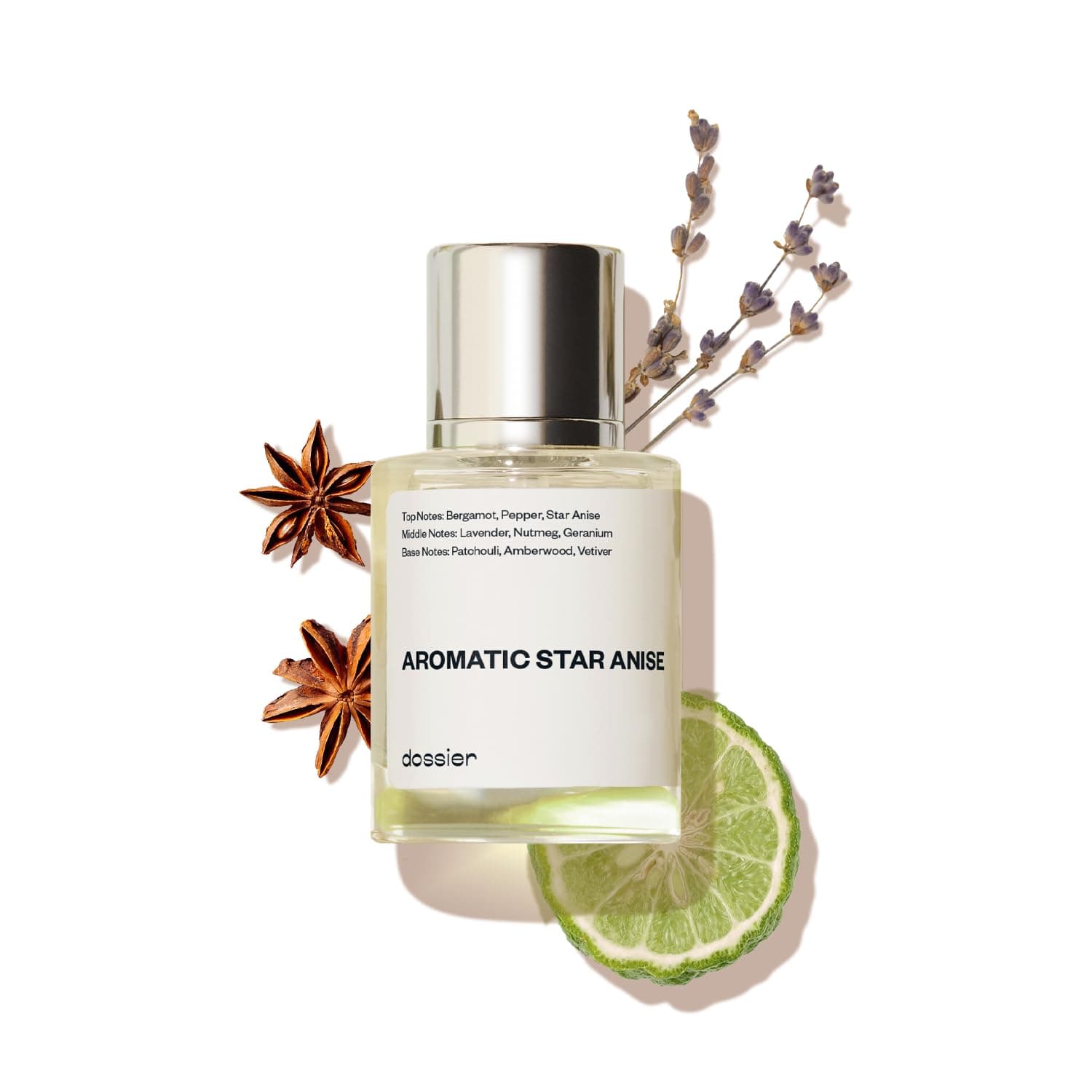 Dossier - Aromatic Star Anise - Eau de Parfum - Inspired by D.Sau.vage - Perfume Luxury - Pure Infused - For Men - Fragrance 1.7 Fl 0z (Spray 50ml)
