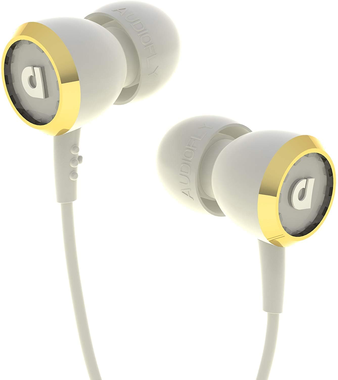Audiofly 33 Series Earphone, Corset White