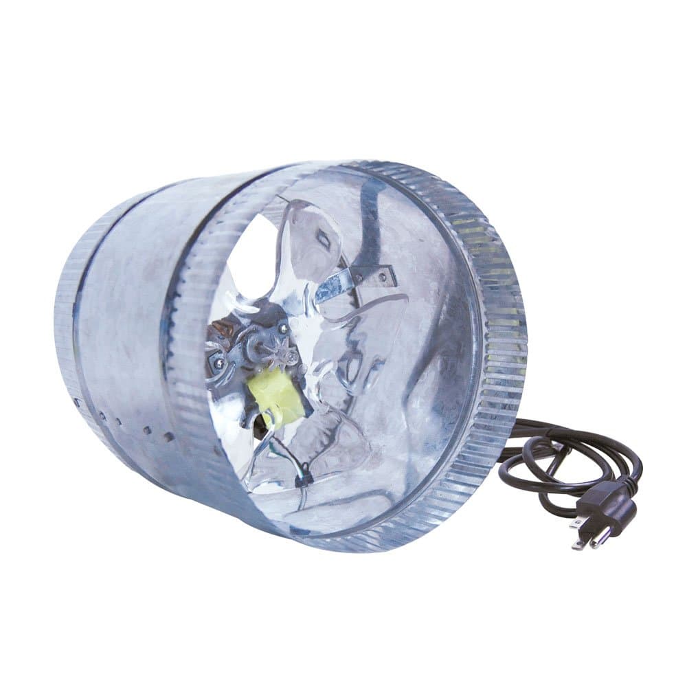 8" Inline Duct Fan - 300/500 cfm