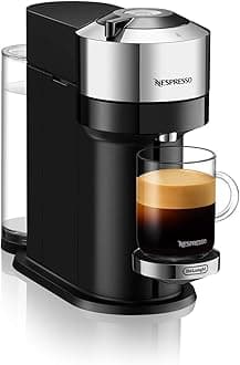 Vertuo Next Premium Coffee and Espresso Machine by De'Longhi - Chrome