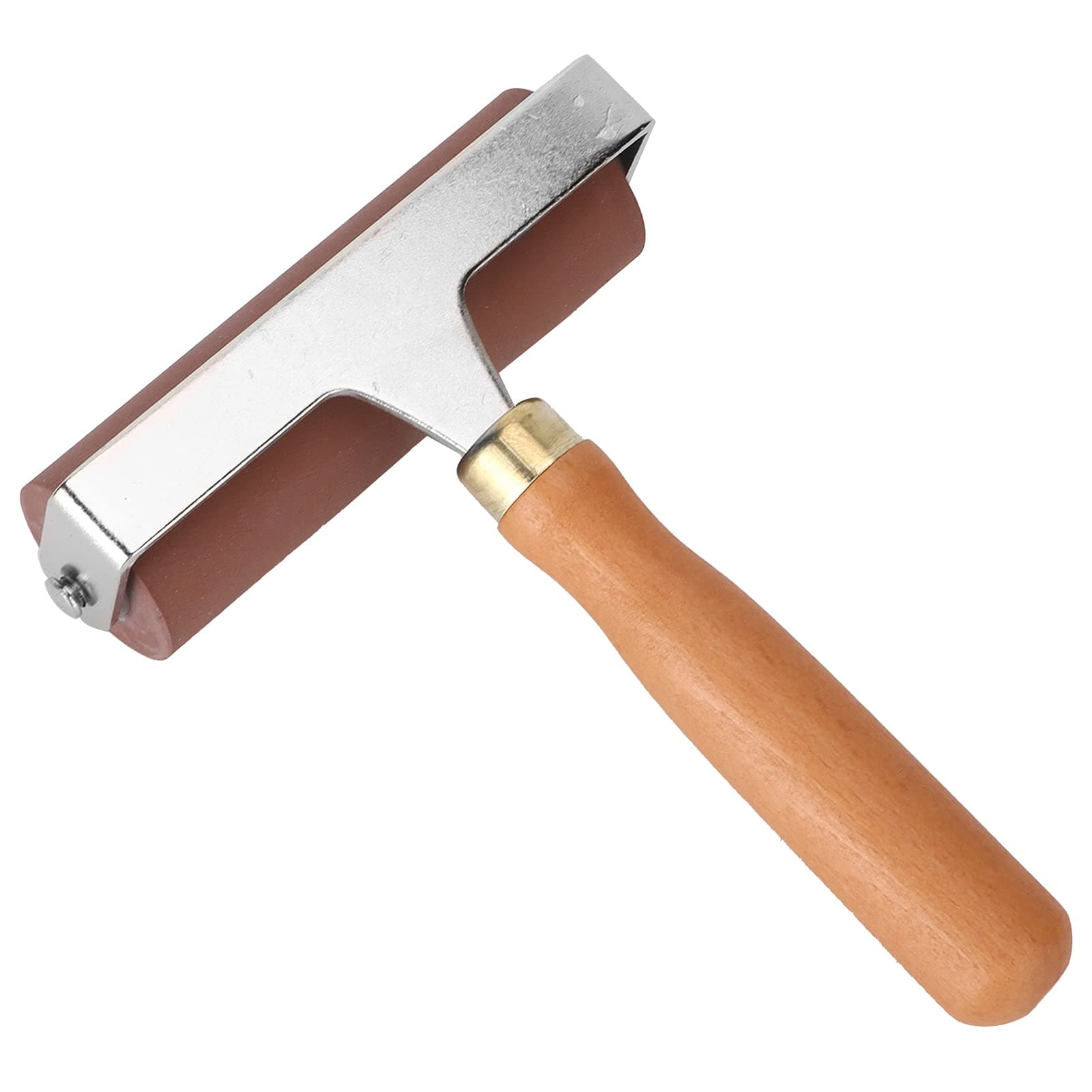 Relief Printing Brayers, Brayer Roller for Printmaking Convenient Easy To Grip Sturdy and Durable with 3 Sizes for Gluing Application(10cm, blue)