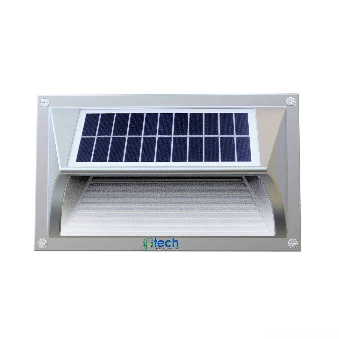 IFITech Solar Wall LED, Dust to Dawn Light with 3 Night Working (Warm White)