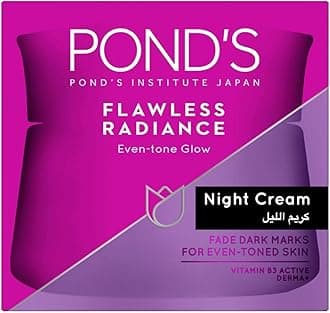 Flawless Radiance Moisturizing Night Cream, with Niacinamide for an Even-tone Glow, 50g
