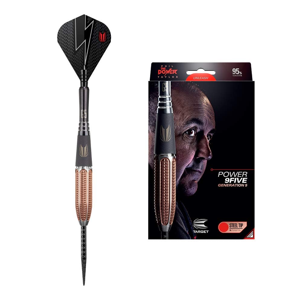 World model Target Darts - Power 9Five Generation 5 Steel Tip Darts