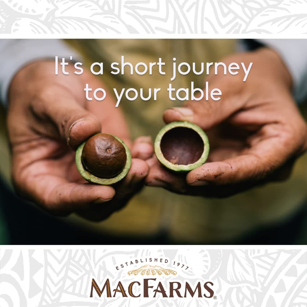 MacFarms Dry Roasted Macadamia Nuts with Sea Salt Fresh from Hawaii 24 Ounce