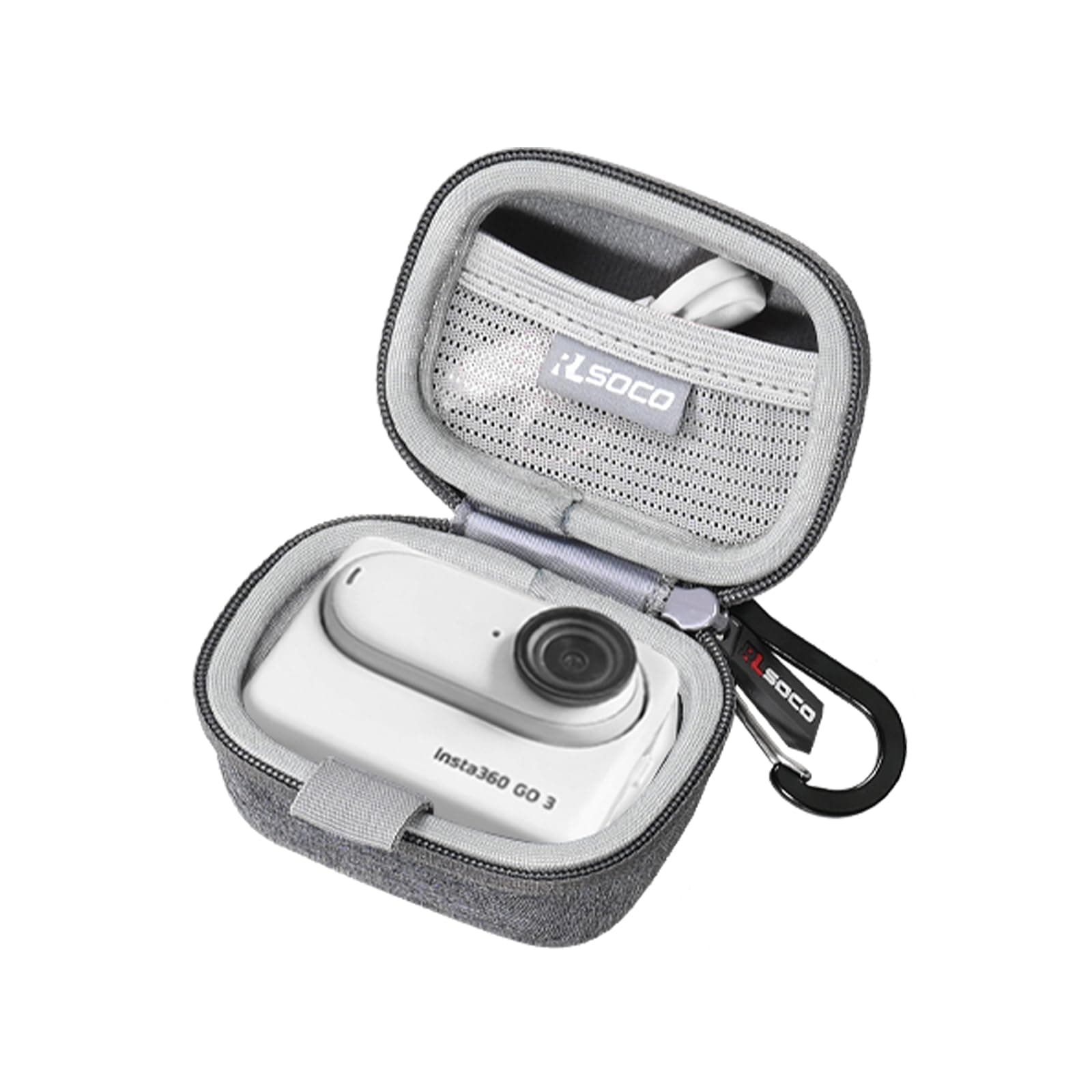 RLSOCO Hard Case for Insta360 GO 3S/GO 3 4K Tiny Portable Vlogging Camera(Case Only)