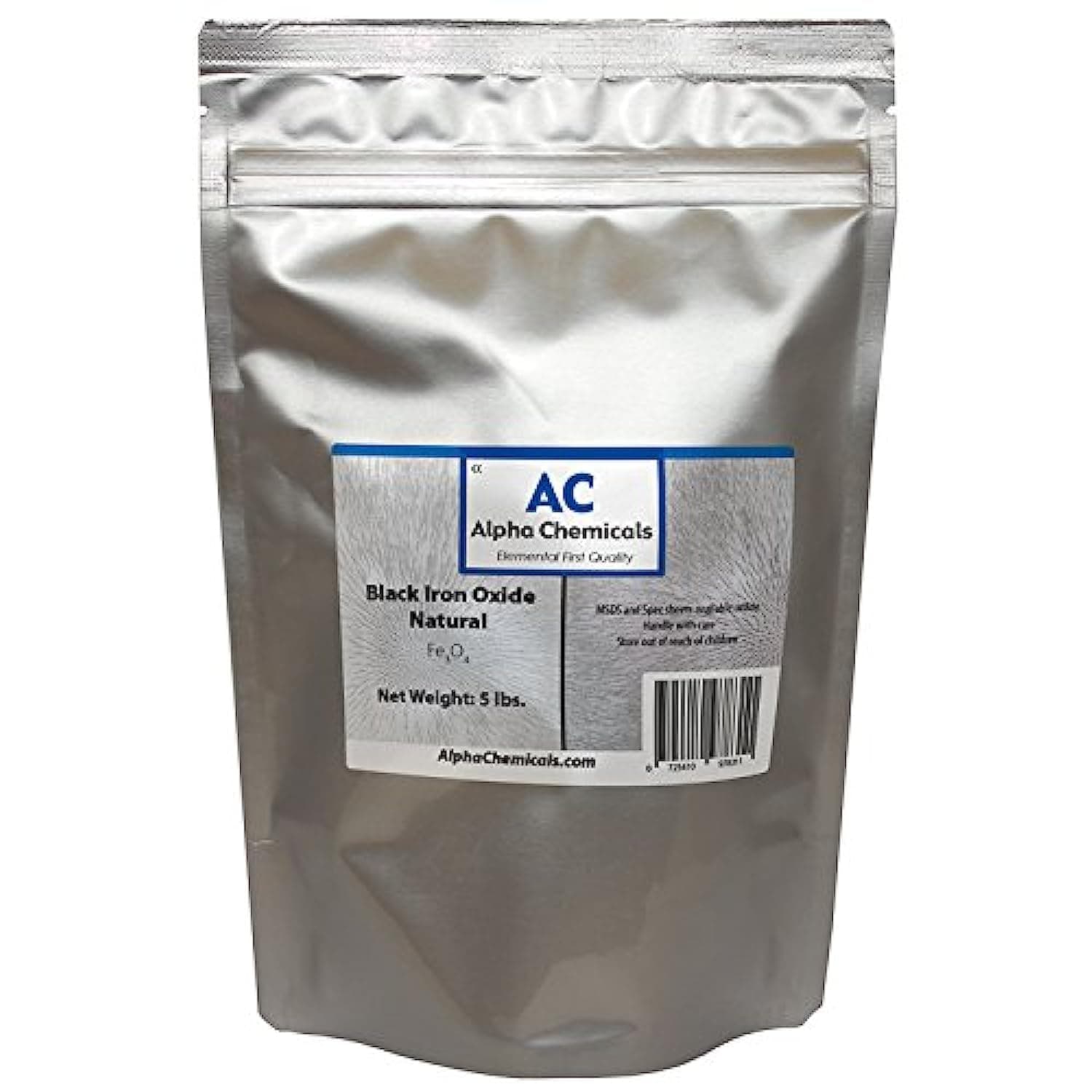 Black Iron Oxide - Fe3O4 - Natural - 5 lbs
