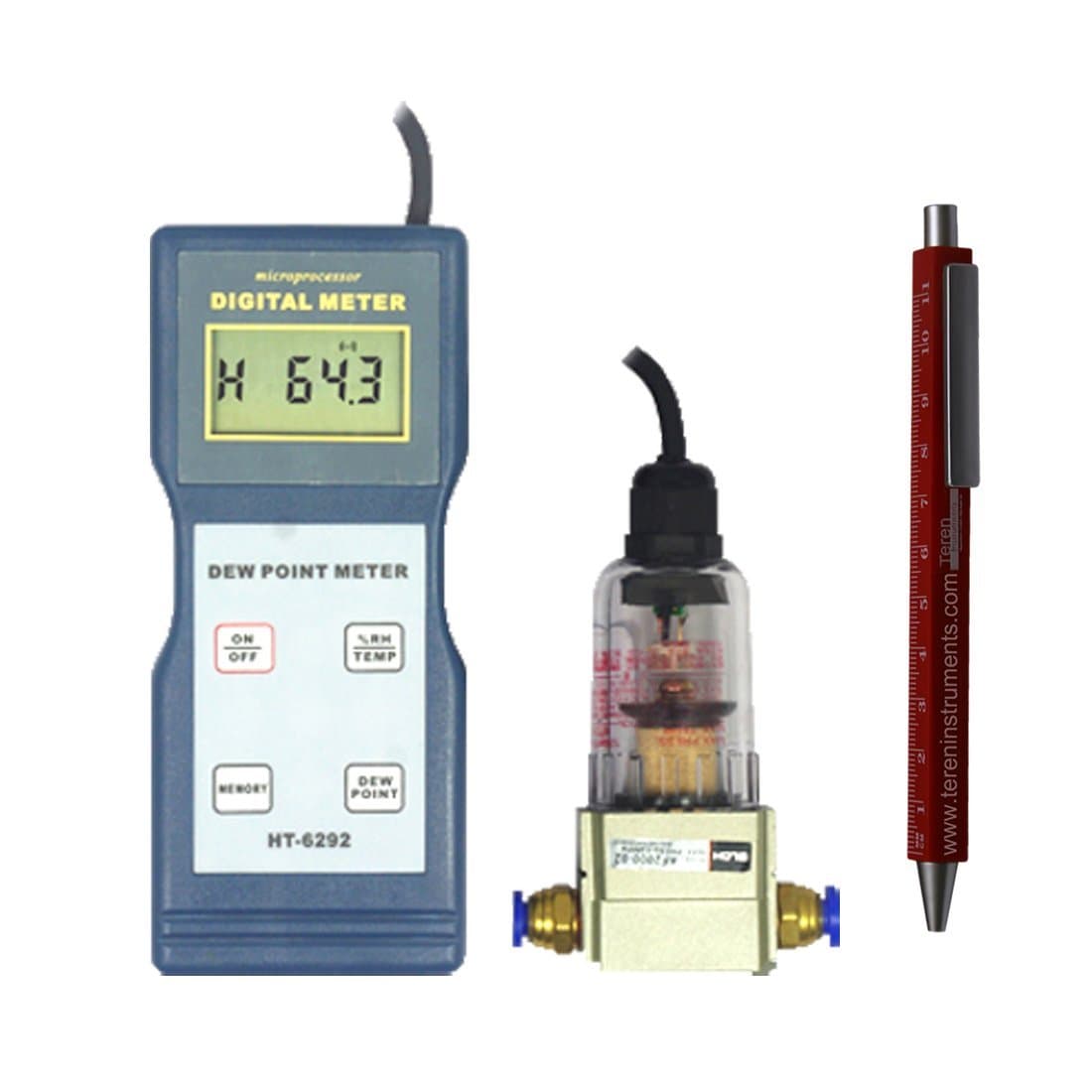 TR-Y-HT-6292 Handheld Dew Point Meter -40~40 Degree Humidity Temperature Measuring Meter Tester