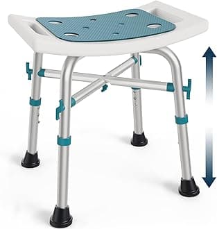 PELEGON SS1 Teal Stainless Steel Shower Stool