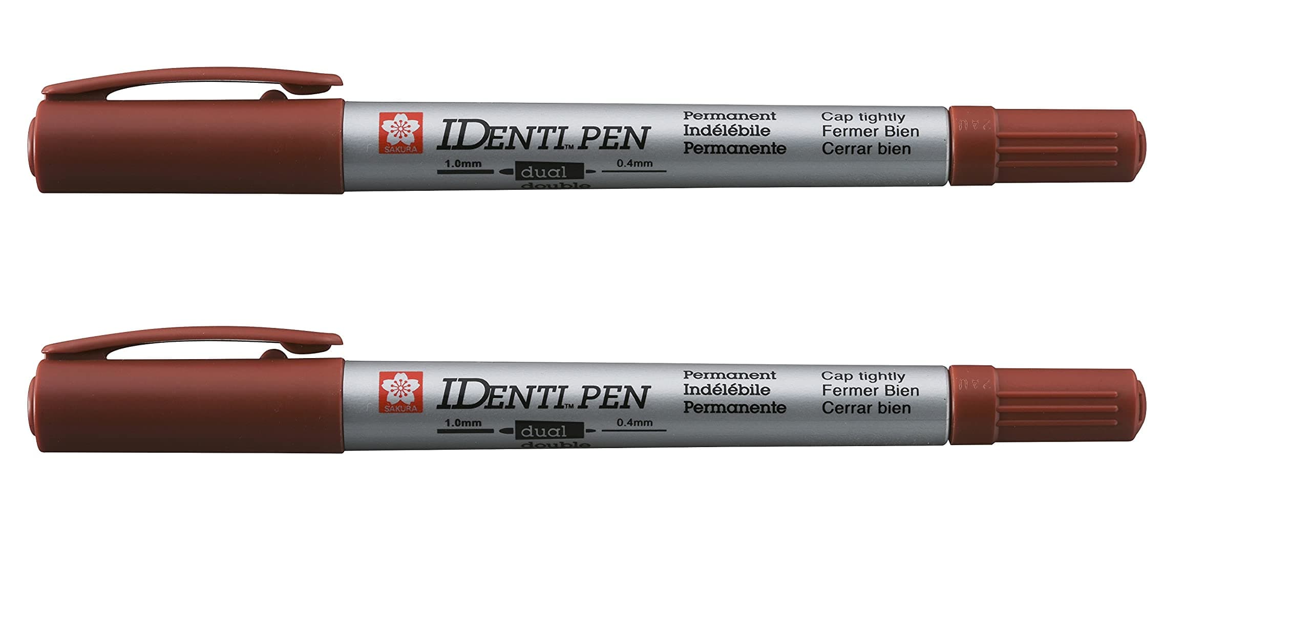 Sakura Identi-Pen Twin-tip, Brown