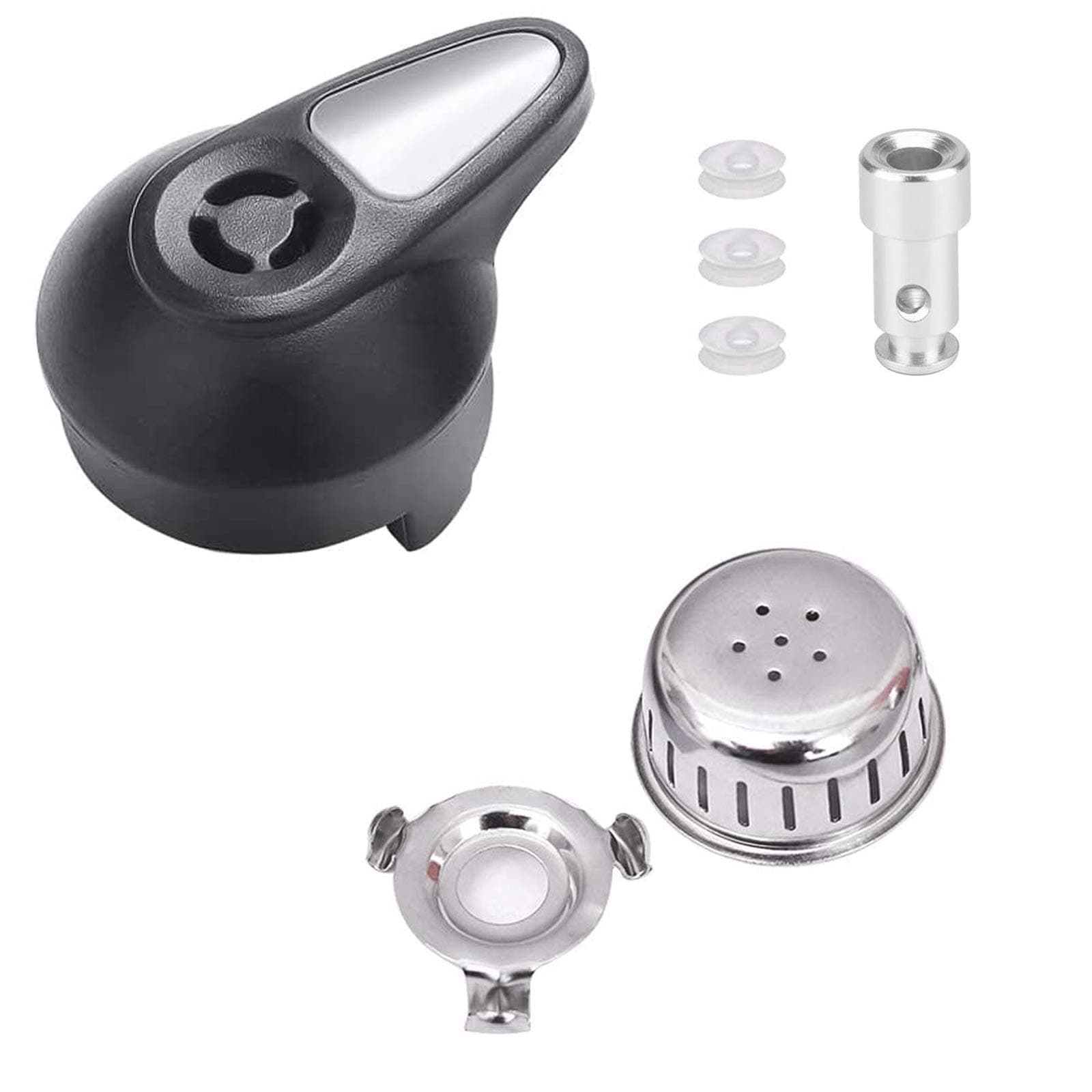 Steam Release Handle,Float Valve Replacement Parts,wiht 3 Silicone Caps for Instant Pot LUX 5, 6 QT(Float Valve-LUX Series)