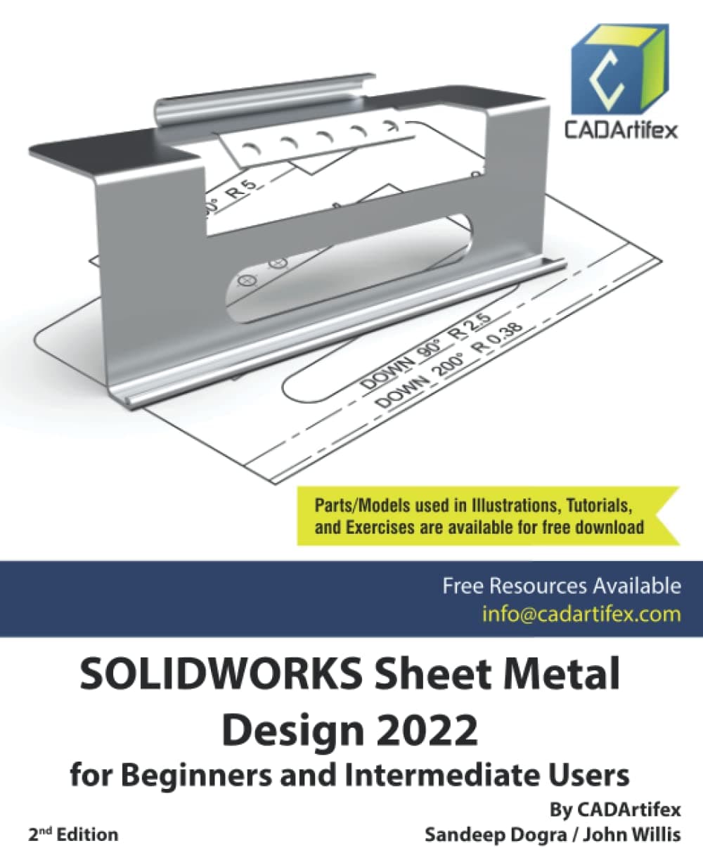 Independently published SOLIDWORKS Sheet Metal Design 2022 for Beginners and Intermediate Users