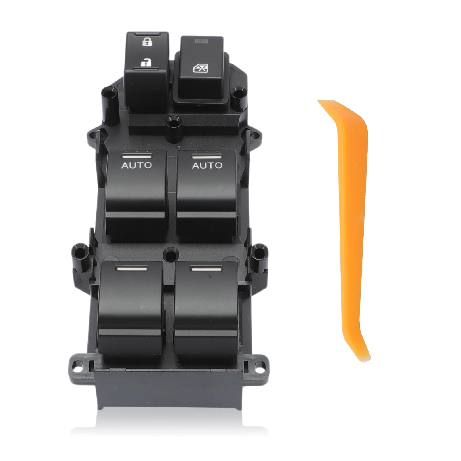 Power Window Master Switch with Double Auto Button Compatible Honda Accord EX EXL 2.4L 3.5L 2008-2012, Replaces 35750-TA0-A32 35750-TA0-A31 Left Driver's Side