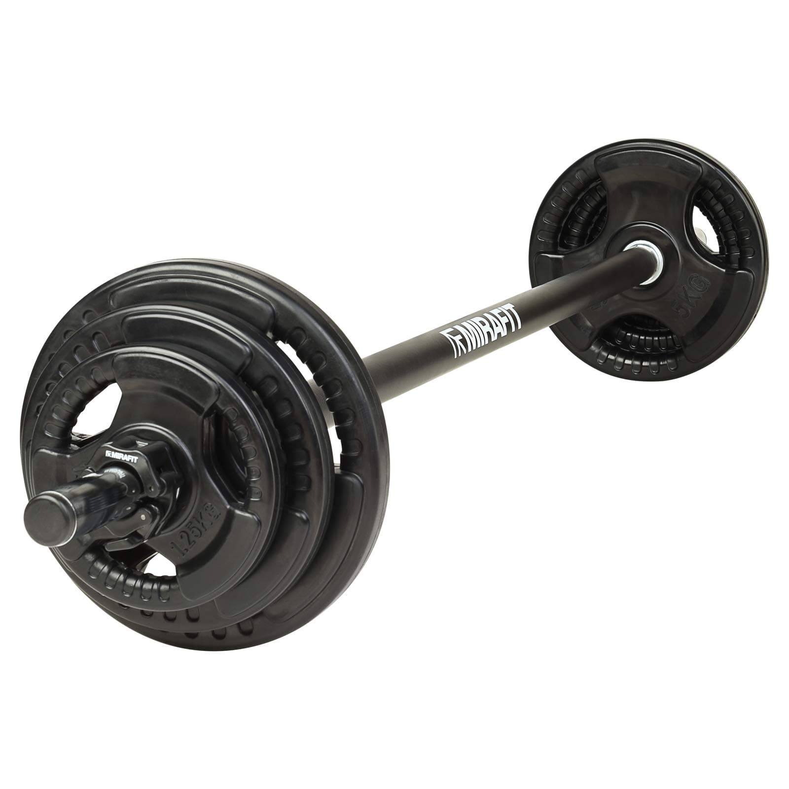 Black 20kg Studio Pump Set - For Aerobic Weights Exercise