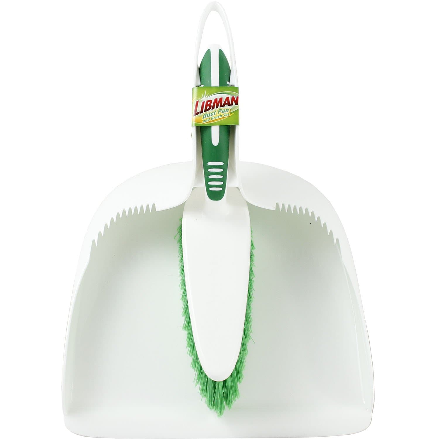 Libman 95 Dust Pan and Brush Set with Ergonomic Handle