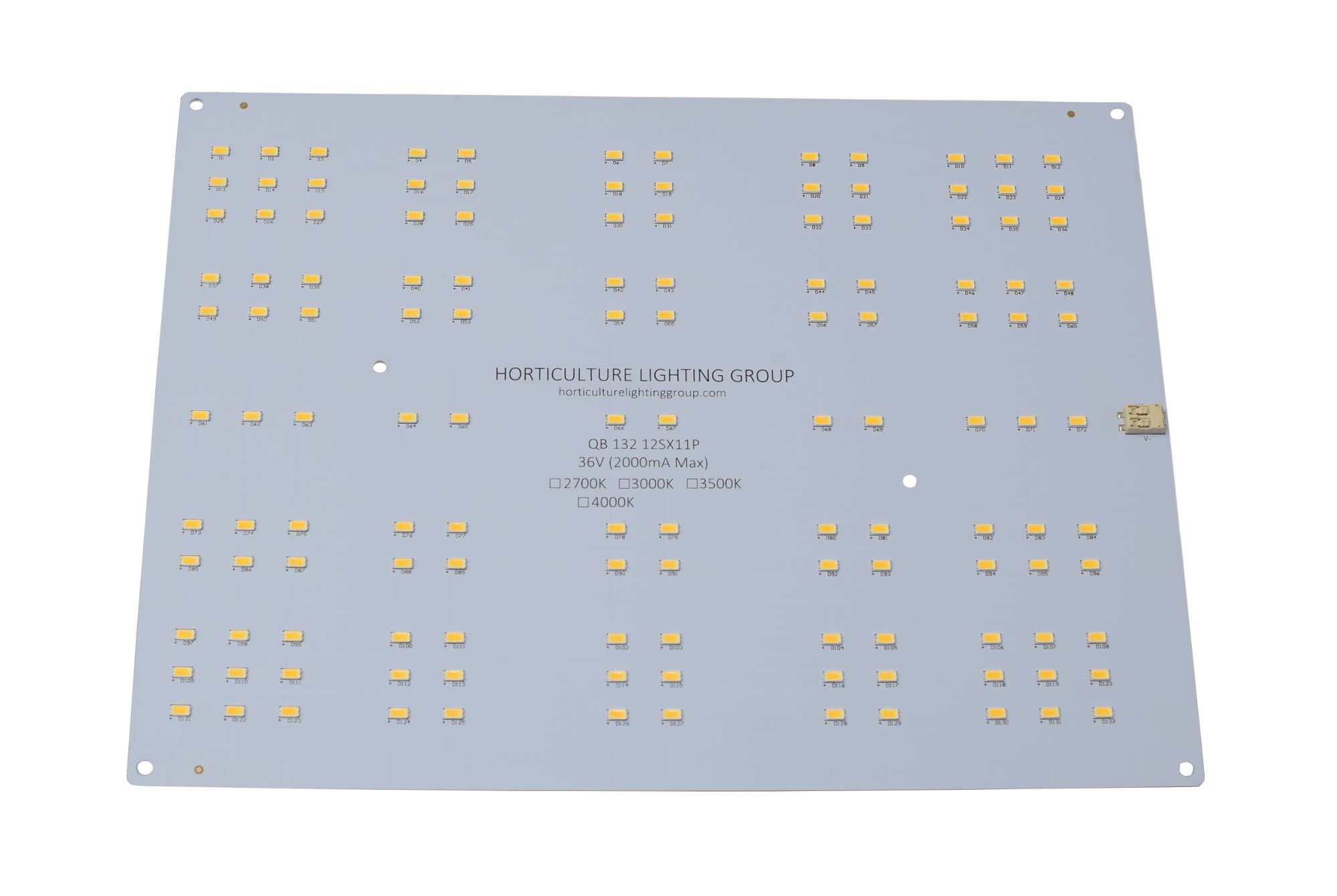 Horticulture Lighting Group 4X QB132 Quantum Boards (2700K)