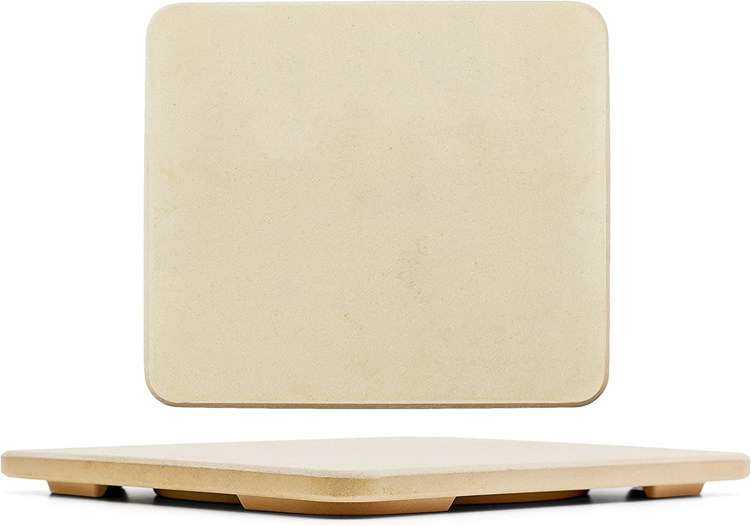 solido Pizza Stone - Baking Stone. Rectangular 14x16 - Perfect for Oven, BBQ and Grill