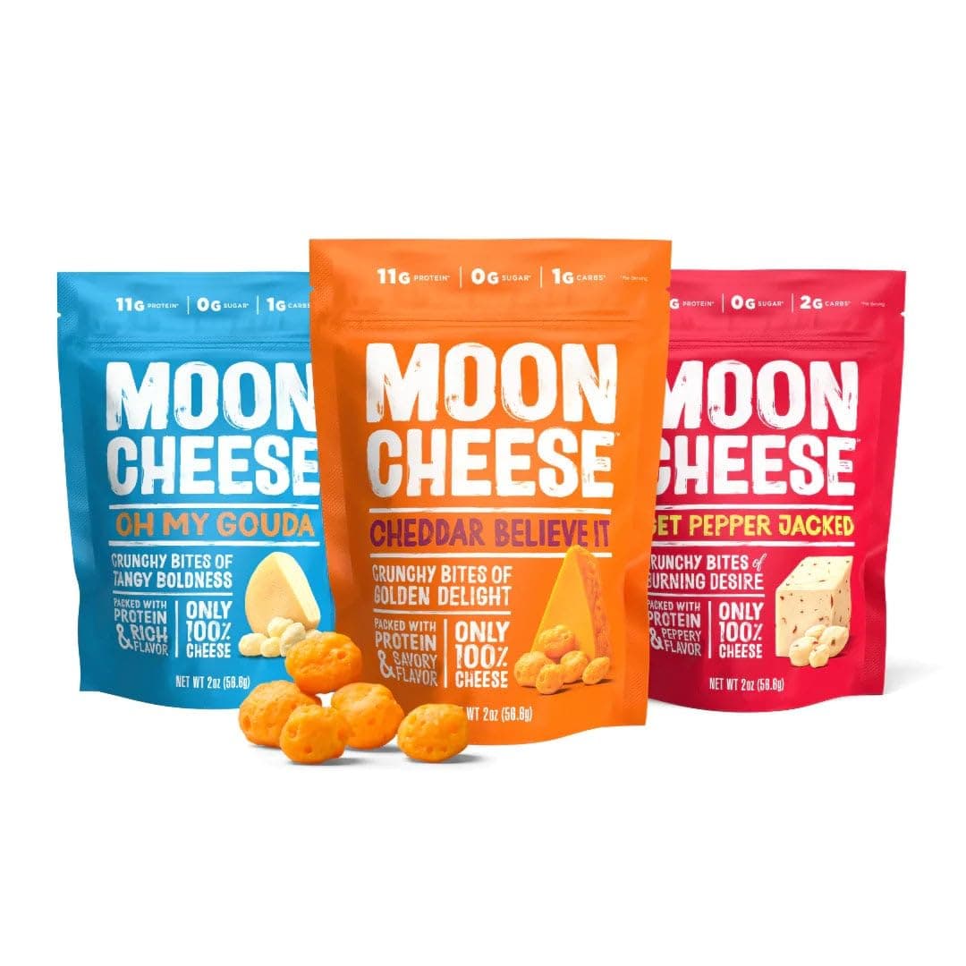 Bites Bundle, Cheddar Believe It, Oh My Gouda & Get Pepper Jacked, 2-Ounce, 3-Pack, Lunch or After-School Snack
