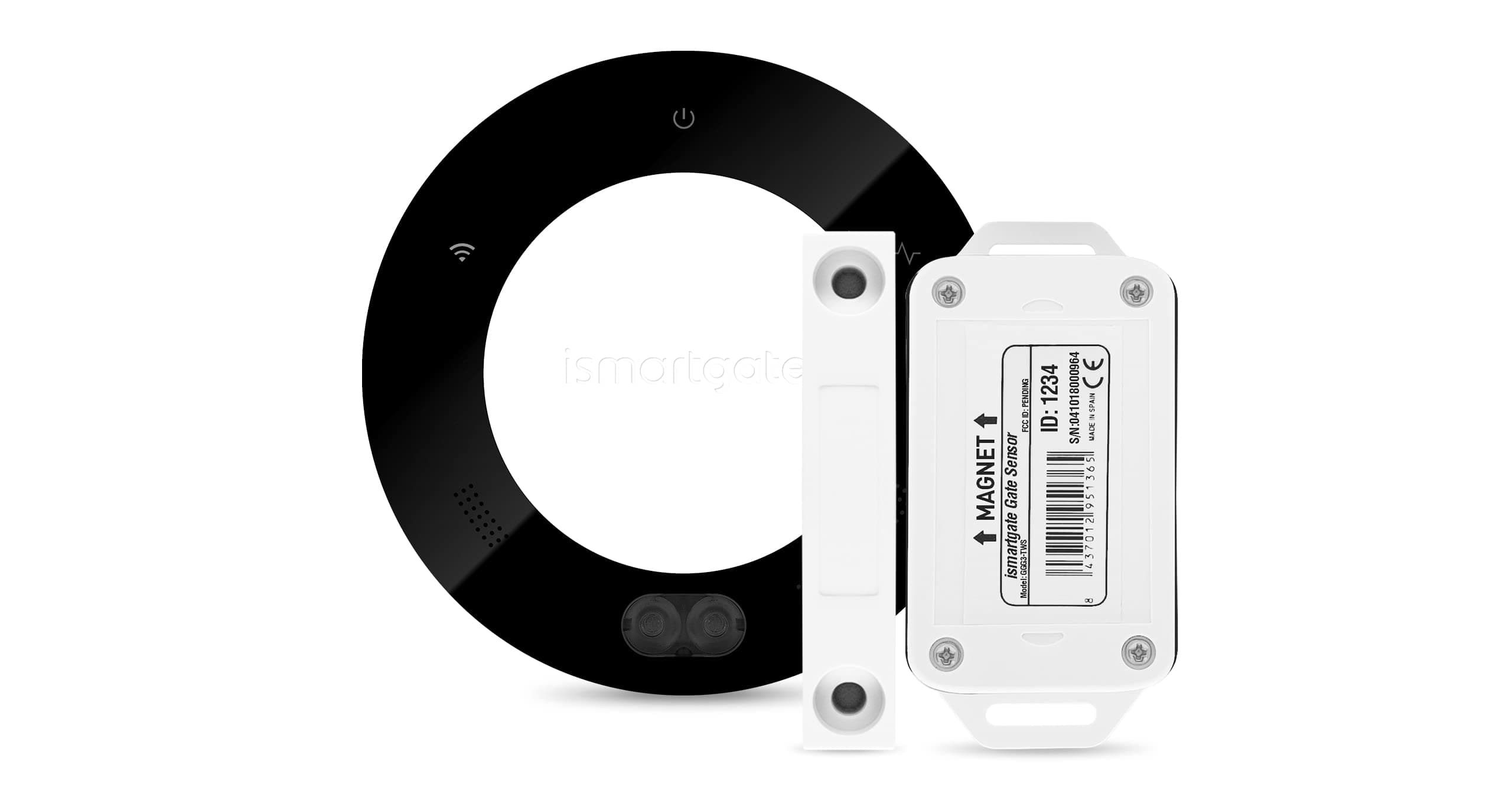 Ismartgate Pro Smart Wi-Fi Gate Opener Compatible with Amazon Alexa, Google Home, Apple Homekit, Samsung Smartthings and IFTTT