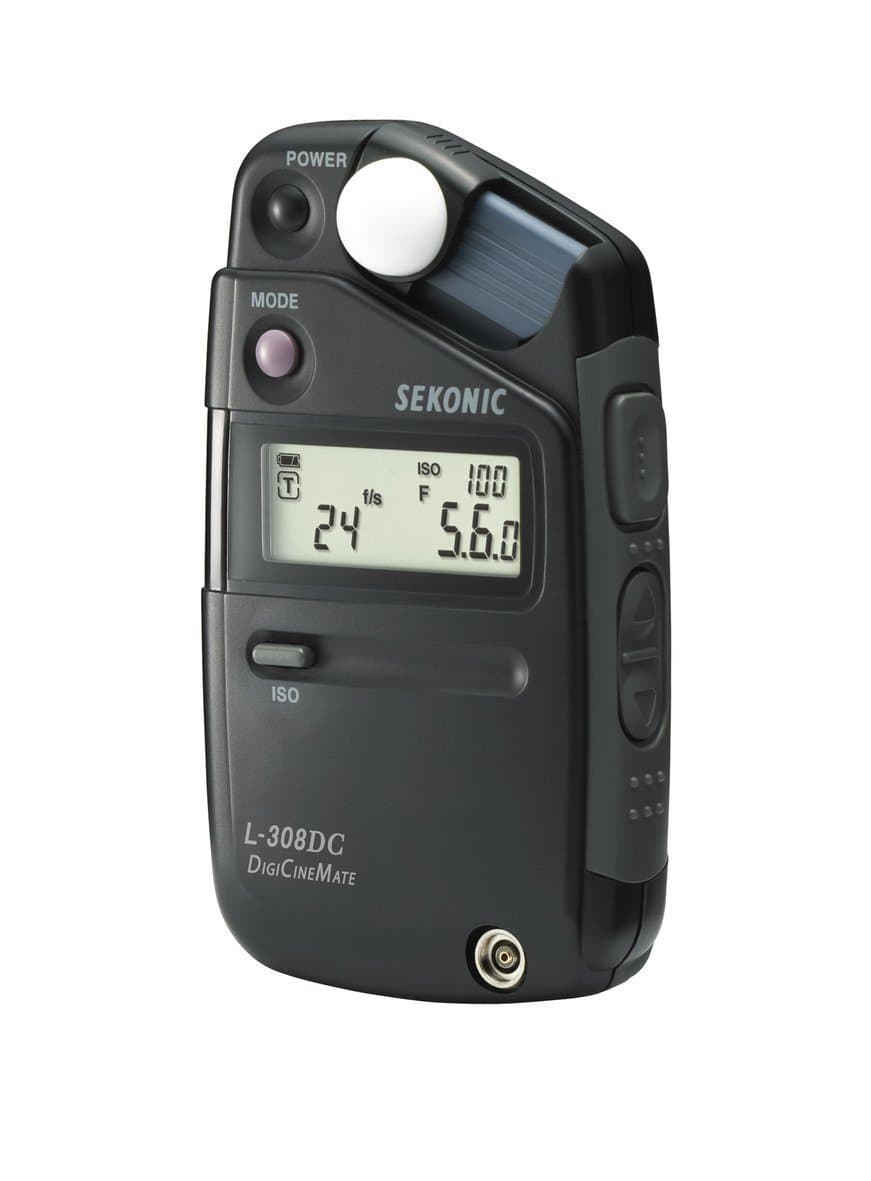 Sekonic Digicinemate L-308DC Digital Light Meter (Black)