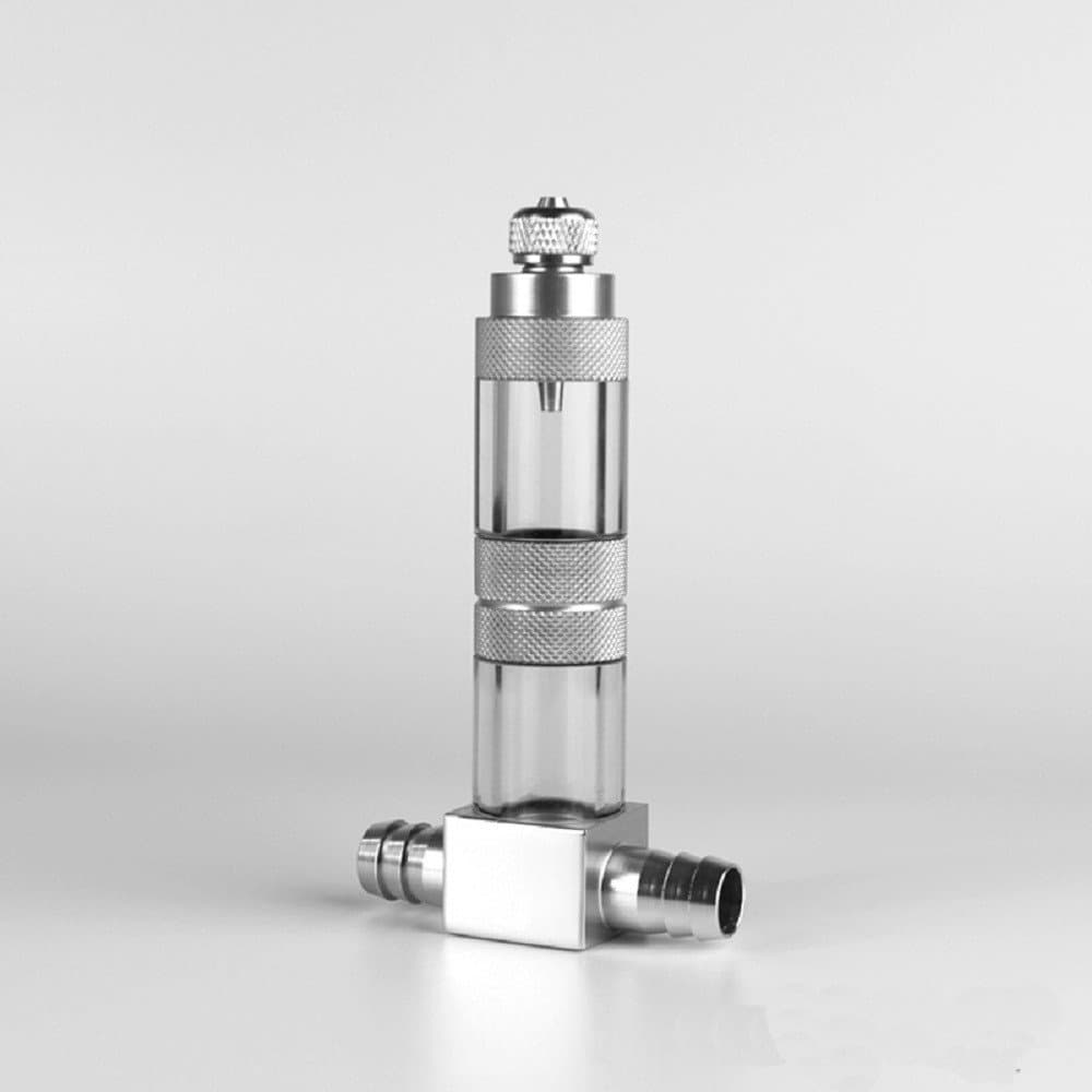 External Stainless Steel U-Tubes Bend CO2 Diffuser Aquarium Tank Carbon Dioxide Atomizer Regulator Reactor Generator Kit (12/16)