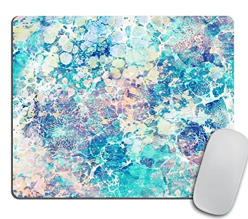 Marble Mousepad, Mouse Mat, Desk Accessories, Mermaid Mousepad, Modern Mouse Pad, Personalized Mouse Pad Rectangle Mousepad, Cubicle Decor