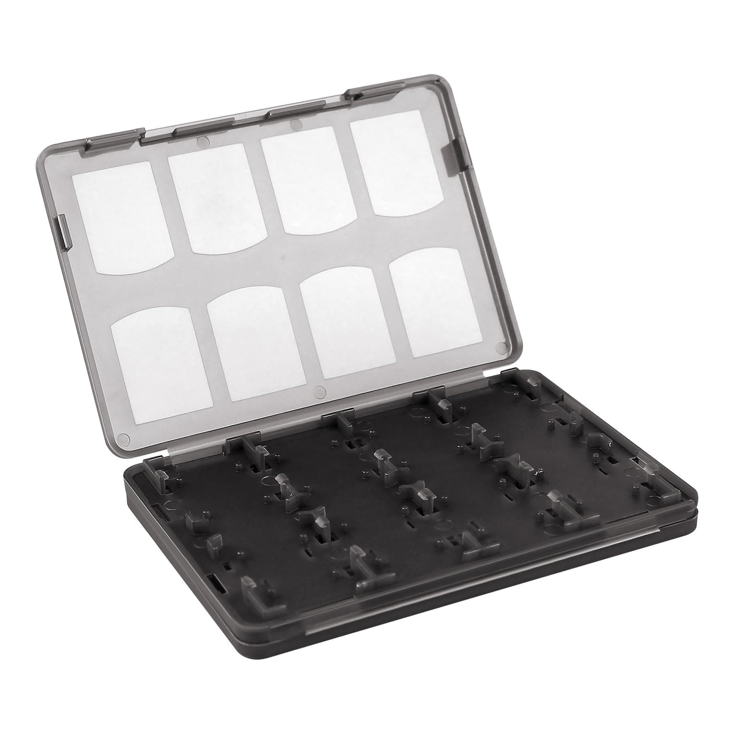 OSTENT 20 in 1 Game Memory Card Holder Case Storage Box for Sony PS Vita PSV 1000/2000 Color Black